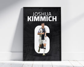 Joshua Kimmich Poster, German Soccer Illustration Sport Poster 1704414838