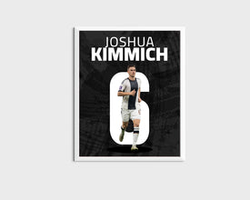 Joshua Kimmich Poster, German Soccer Illustration Sport Poster 1704414838