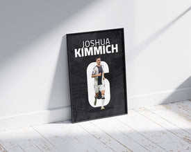 Joshua Kimmich Poster, German Soccer Illustration Sport Poster 1704414838