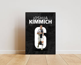 Joshua Kimmich Poster, German Soccer Illustration Sport Poster 1704414838