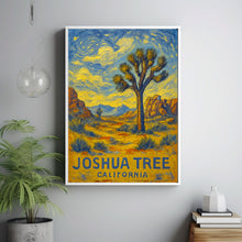 Joshua Tree California Travel Print Wall Art, Joshua Tree National Park Travel Poster, National Parks Traveler Gift,California Travel Poster