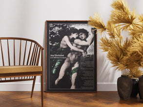 Joy Division Love Will Tear Us Apart Poster  Vintage Goth Post-Punk Music Wall Art 1862577338
