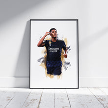 Jude Bellingham - 202324 - Away Kit - Football Poster - Football Print 1535605084