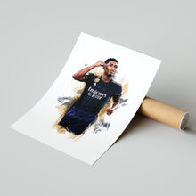 Jude Bellingham - 202324 - Away Kit - Football Poster - Football Print 1535605084