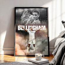 Jude Bellingham Football Poster Real Madrid Football Art Print 4395849055