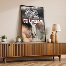 Jude Bellingham Football Poster Real Madrid Football Art Print 4395849055