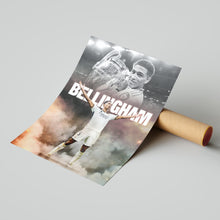 Jude Bellingham Football Poster Real Madrid Football Art Print 4395849055