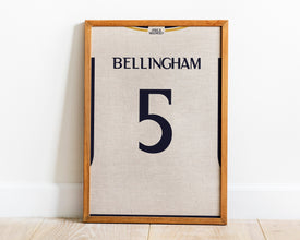Jude Bellingham Jersey Poster, Soccer Room Decor Sport Poster 1507226122