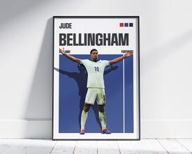 Jude Bellingham Poster England Football Star Art Sport Poster 1786880917