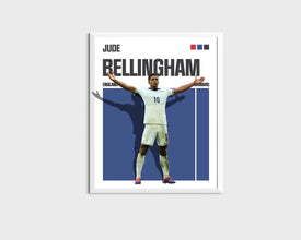 Jude Bellingham Poster England Football Star Art Sport Poster 1786880917