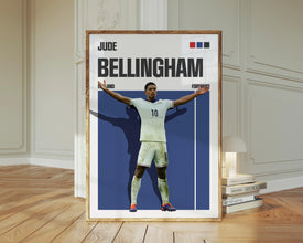 Jude Bellingham Poster England Football Star Art Sport Poster 1786880917