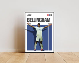 Jude Bellingham Poster England Football Star Art Sport Poster 1786880917