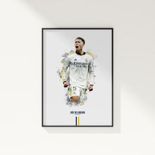 Jude Bellingham Real Madrid Poster La Liga Football Wall Art 1750290372