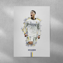 Jude Bellingham Real Madrid Poster La Liga Football Wall Art 1750290372