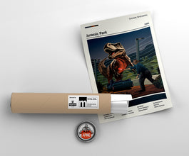 Jurassic Park Movie poster,Movie poster Print ,Gift for her, Gift for Him, Dinosaur poster, T-rex, Jurassic park poster, Gift for him 1621949411
