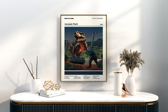 Jurassic Park Movie poster,Movie poster Print ,Gift for her, Gift for Him, Dinosaur poster, T-rex, Jurassic park poster, Gift for him 1621949411
