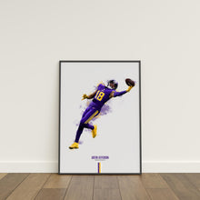 Justin Jefferson Minnesota Vikings Poster NFL Football Wall Art 1756432768