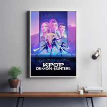 KPop Demon Hunters 2025 Poster Art Print Movie Posters TV Posters Gift for Movie lovers 1