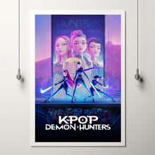 KPop Demon Hunters 2025 Poster Art Print Movie Posters TV Posters Gift for Movie lovers 1