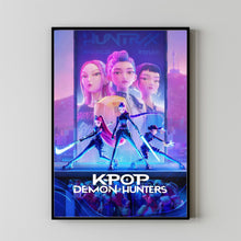 KPop Demon Hunters 2025 Poster Art Print Movie Posters TV Posters Gift for Movie lovers 2