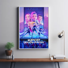 KPop Demon Hunters 2025 Poster Art Print Movie Posters TV Posters Gift for Movie lovers 2