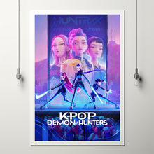 KPop Demon Hunters 2025 Poster Art Print Movie Posters TV Posters Gift for Movie lovers 2