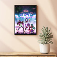 KPop Demon Hunters 2025 Poster Art Print Movie Posters TV Posters Gift for Movie lovers 3