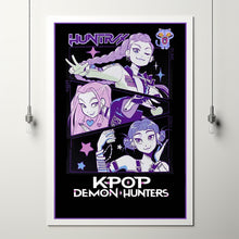 KPop Demon Hunters 2025 Poster Art Print Movie Posters TV Posters Gift for Movie lovers 7