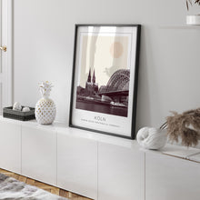 Köln Poster Print, Köln Travel Poster, Köln Minimalistic Wall Art, Köln, North Rhine-Westphalia, Germany 1882439409