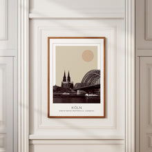 Köln Poster Print, Köln Travel Poster, Köln Minimalistic Wall Art, Köln, North Rhine-Westphalia, Germany 1882439409