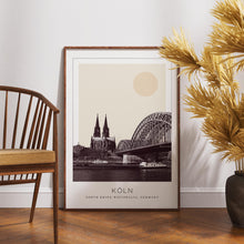 Köln Poster Print, Köln Travel Poster, Köln Minimalistic Wall Art, Köln, North Rhine-Westphalia, Germany 1882439409