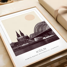 Köln Poster Print, Köln Travel Poster, Köln Minimalistic Wall Art, Köln, North Rhine-Westphalia, Germany 1882439409