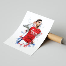 Kai Havertz - 202425 - Home Kit - Football Poster - Football Print 1790458062