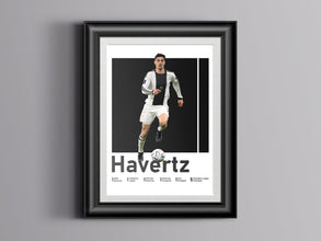 Kai Havertz Poster, Germany Soccer Art Print Sport Poster 1549565478