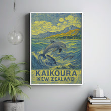 Kaikoura New Zealand POSTER Wall Art, Kaikoura New Zealand Poster, New Zealand Wall Art, New Zealand Travel Print, Kaikoura Travel Gift