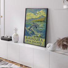 Kaikoura New Zealand POSTER Wall Art, Kaikoura New Zealand Poster, New Zealand Wall Art, New Zealand Travel Print, Kaikoura Travel Gift