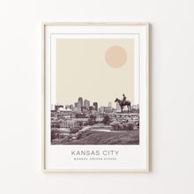 Kansas City Poster Print, Kansas City Travel Poster, Kansas City Minimalistic Wall Art, Kansas City, Kansas, United States 1868249468