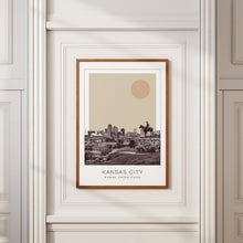 Kansas City Poster Print, Kansas City Travel Poster, Kansas City Minimalistic Wall Art, Kansas City, Kansas, United States 1868249468