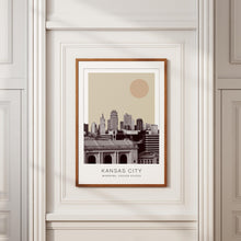 Kansas City Poster Print, Kansas City Travel Poster, Kansas City Minimalistic Wall Art, Kansas City, Missouri, United States 1868246564