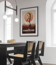 Karate Kid Movie Poster 80s Martial Arts Minimalist Print Retro Vintage Minimalism Wall Art Gift 1344295359
