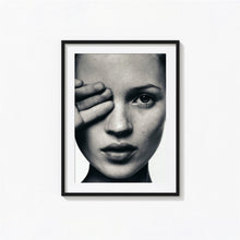 Kate Moss Blind Eye Print, Fashion Poster, Black and White Wall Art, Vintage Print, Photography Prints, Museum Quality Photo Art Print 1775295328
