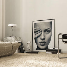 Kate Moss Blind Eye Print, Fashion Poster, Black and White Wall Art, Vintage Print, Photography Prints, Museum Quality Photo Art Print 1775295328