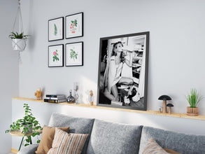 Kate Moss Digital Print, Old Hollywood Decor, Black and White, Kate Moss Poster, Fashion Wall Decor, Kate Moss Wall Art, Feminist Print 4298642484
