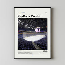 KeyBank Center Poster, Buffalo Sabres Poster Print, NHL Arena Poster, Hockey Fan Gift Print