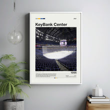 KeyBank Center Poster, Buffalo Sabres Poster Print, NHL Arena Poster, Hockey Fan Gift Print
