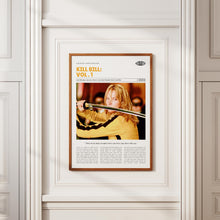 Kill Bill Vol. 1, Quentin Tarantino, Retro Movie Poster, Custom Movie Poster 4421172750