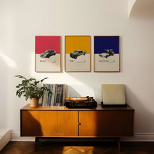 Kill Bill  Car in Movie Poster  Mid Century Modern Poster  Minimalist Poster  Retro Art Print  Classic Movie 1590993887