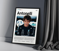 Kimi Antonelli Poster, Racing Art Print, Sports Wall Decor, Antonelli Racing Champion 4454239783