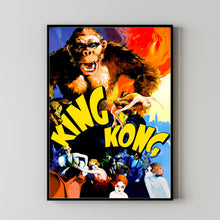 King Kong 1933Poster Art Print Movie Posters Gift for Movie lovers
