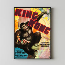 King Kong 1933Poster Art Print Movie Posters Gift for Movie lovers 1